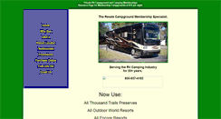 Desktop Screenshot of campresorts.com
